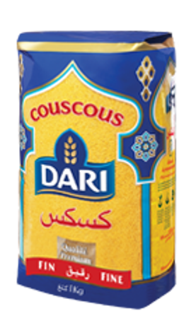 Picture of DARI wheat Couscous fine 1000g