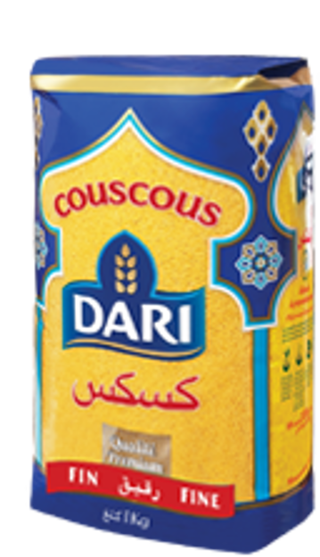 Picture of DARI wheat Couscous fine 1000g