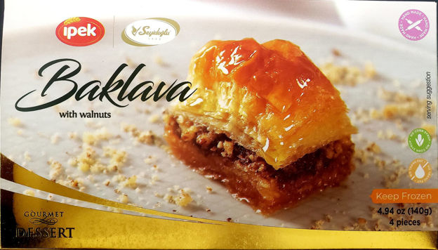 Picture of SEYIDOGLU BAKLAVA W/WALNUTS 140G