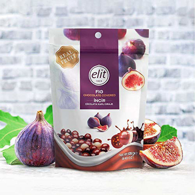 Picture of ELIT CHOCOLATE COVERED FIG 125G