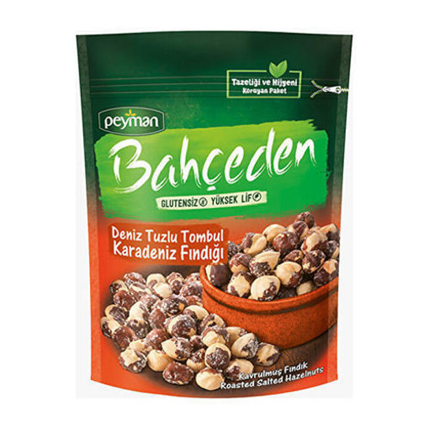 Picture of PEYMAN Bahceden Roasted Sea Salted Hazelnuts 140g
