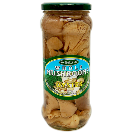 Picture of OYSTER MUSHROOMS IN BRINE (GLASS JAR) 280G