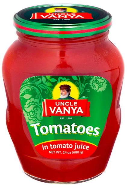 Picture of TOMATOES IN TOMATO JUICE UNCLE VANYA 680