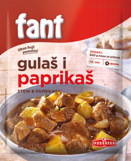 PODRAVKA seasoning mix for stews and paprikash resmi