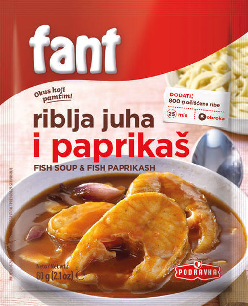 Picture of PODRAVKA  fish soup and fish paprikash 60g