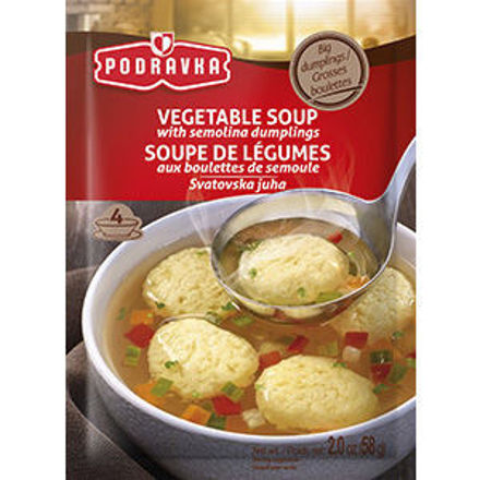 Picture of PODRAVKA Semolina and Vegetable Dumpling Soup, 2.0oz