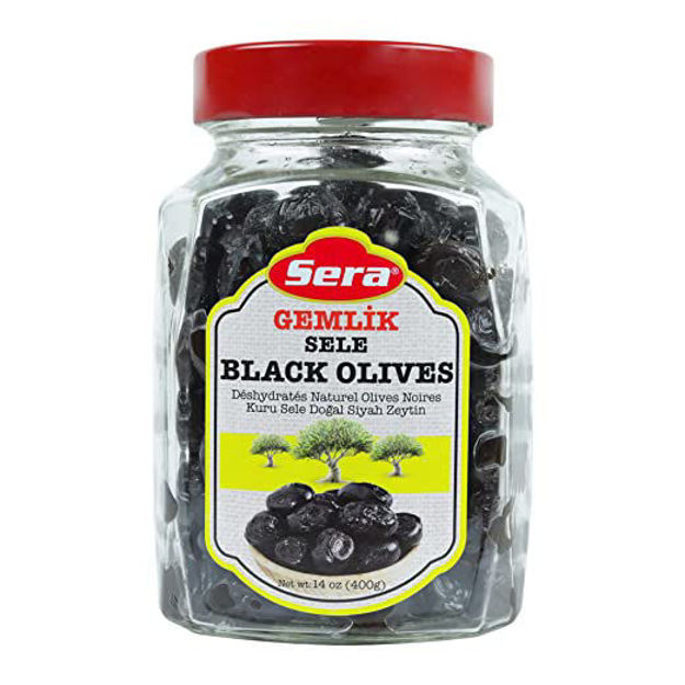 Picture of SERA Gemlik black olives 1000g