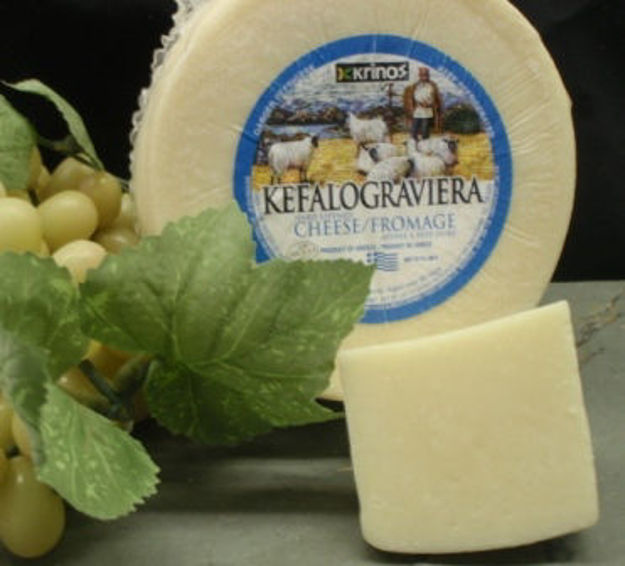 Krinos Greek Kefalograviera Cheese 500g resmi
