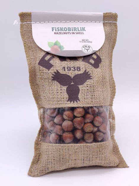 Picture of FISKOBIRLIK HAZELNUT IN SHELL Net 17.6 oz (500g)