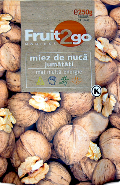 Picture of WALNUT KERNELS HALVES FRUIT 2 GO 250G