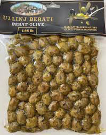 Berati Olives in Olive Oil (Ullinj) 1.65lb resmi