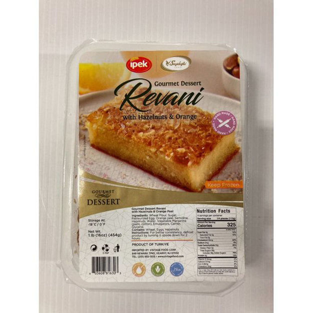 SEYIDOGLU Revani with Hazelnuts and Orange 1 lb resmi