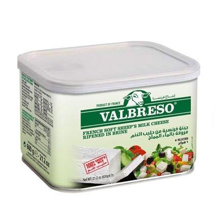 Valbreso French Feta Sheep Cheese 600g (exp 06/2023) resmi