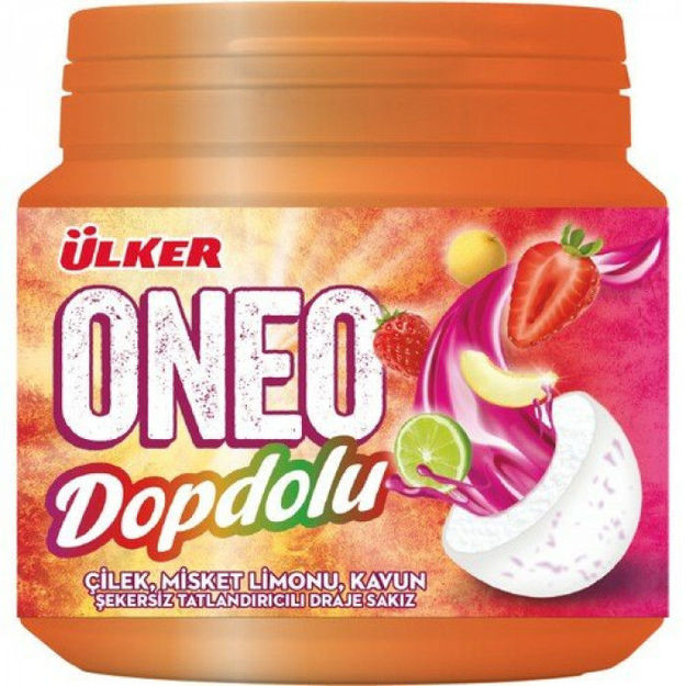 Ulker Oneo Fruit Filling Gum (76 gr resmi