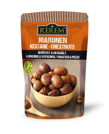 KEREM CHESTNUTS (Roasted & Peeled) 125 g resmi