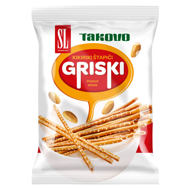 Picture of Griski Salty Sticks - Pretzels (takovo) 150 g