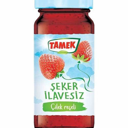 Picture of Tamek Sugar Free Strawberry Jam 290GR Glass
