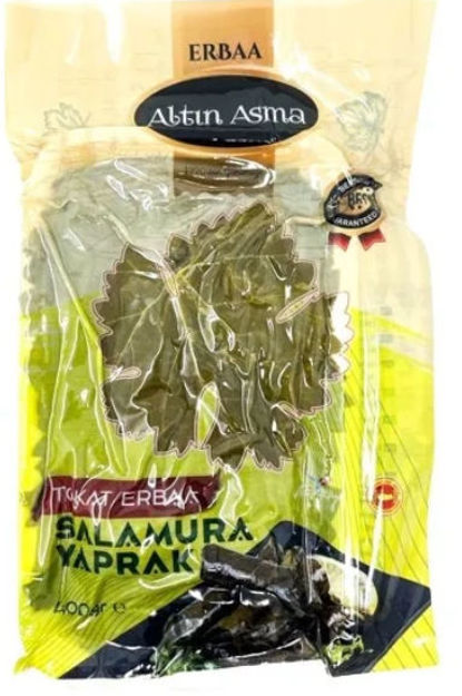 TURKISH Tokat Grape leaves 400g Vacuum pack resmi