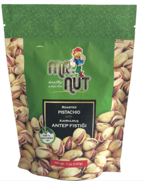 Mr. Nut Roasted Turkish Pistachios 142g resmi