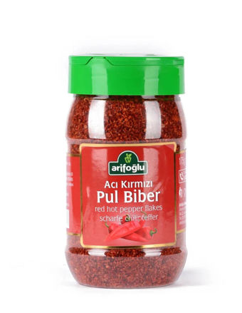 Picture of ARIFOGLU  MARAS CRUSHED RED PEPPER PET JAR 175GR