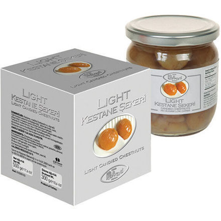 Picture of KAFKAS Light Candied Chestnuts in Syrup 500g
