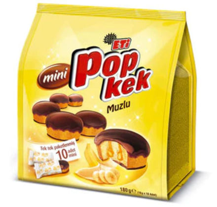 Picture of Eti Popkek Mini Banana Cream (Muzlu) 10X18 G