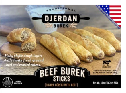 Picture of Djerdan halal sigara burek with Beef  600 gr