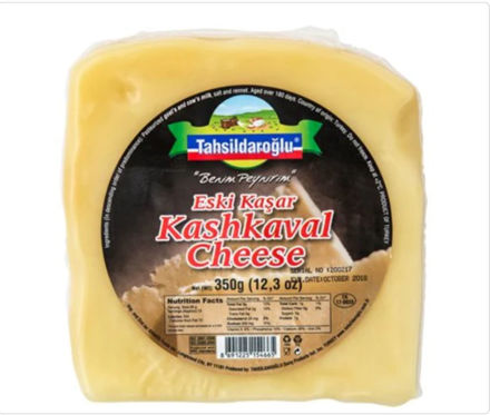 Picture of Tahsildaroglu Aged Goat's Milk Kashkaval Cheese Wedge 350g