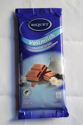 Italian Riquet milk chocolate  100g resmi