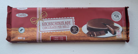Picture of Austrian Bella 49% cacao dark chocolate  150g
