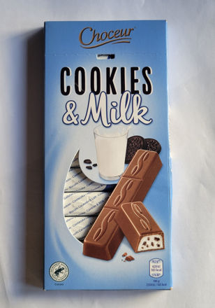 German Choceur cookies&milk chocolate 200g resmi