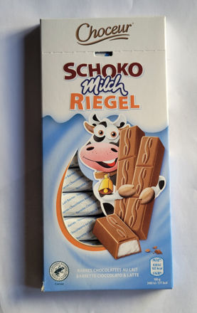 German Choceur milk chocolate 200g 11 pc stick resmi