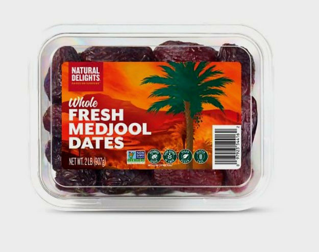 Picture of FRESH MEDJOOL DATES 2 LB 907 G