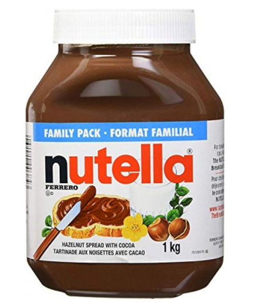 NUTELLA HAZELNUT CHOCOLATE SPREAD, 372 g resmi