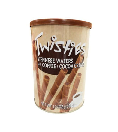 Picture of Twisties Viennese Wafers - Coffee  400g tin