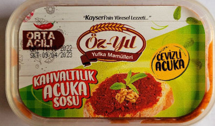 Picture of OZYIL ACUKA  HOT WITH WALNUTS  200G