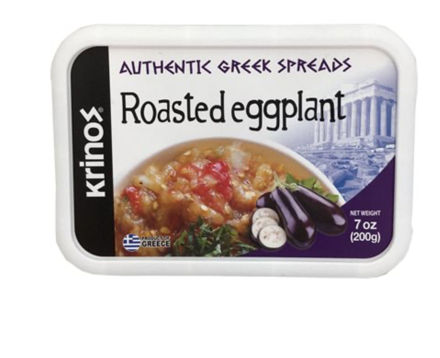Picture of KRINOS Greek Roasted Eggplant Spread  7oz tub