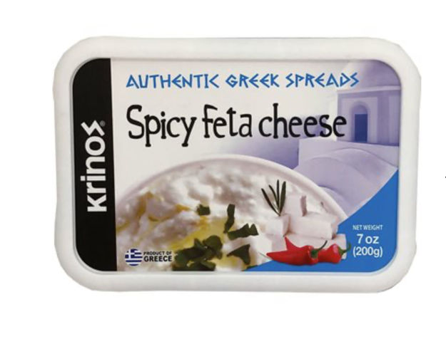 Picture of KRINOS Greek Spicy Feta Cheese Spread  7oz tub