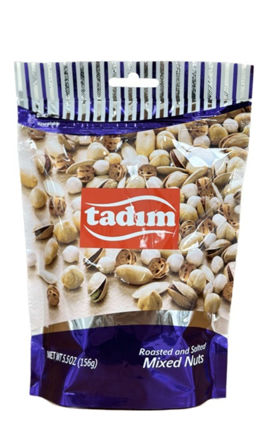 Picture of TADIM ROASTED &SALTED MIX NUTS 156G
