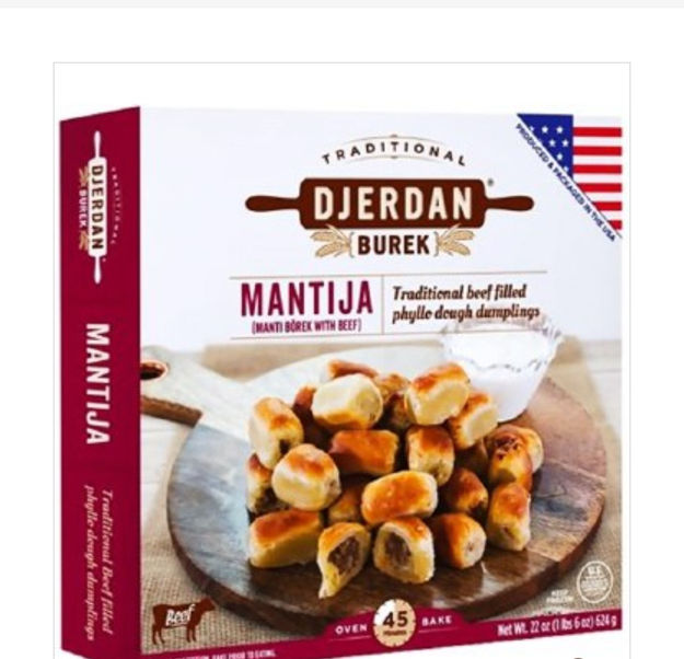 Djerdan Mantija With Beef Manti Borek 624g F resmi