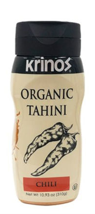 Picture of KRINOS Organic Hot  Spicy  Tahini 10.93oz squeeze
