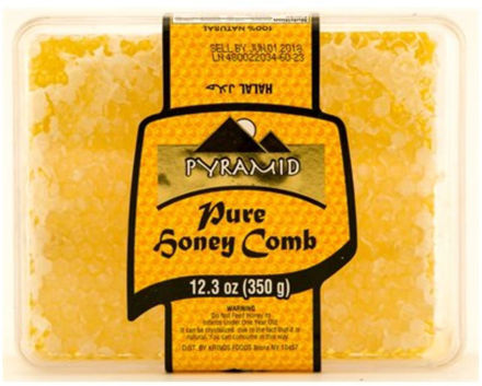 Picture of Pyramid Honey comb 350g
