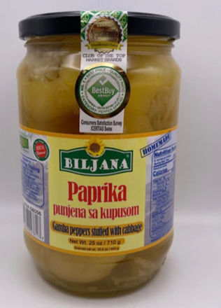 Biljana Gamba Peppers Stuffed With Cabbage 710GR resmi