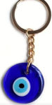 Picture of Glass Blue Eyes Pendant Chain Key Chain Pendant Greek And Turkish Devil's Eye Jewelry