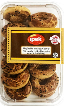 Ipek Salted cookies with caraway seeds 300g resmi