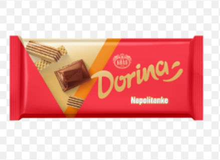 Picture of DORINA NAPOLITANKE CHOCOLATE 100G