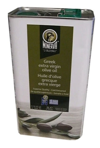 MINERVA GREEK EXTRA VIRGIN OLIVE OIL 3LT resmi