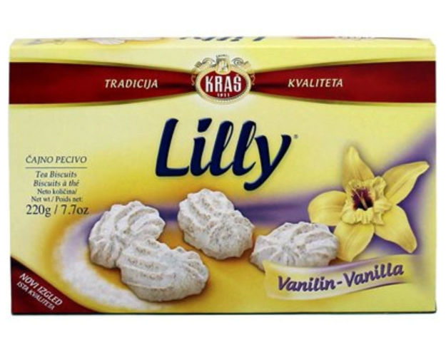 Kraš Lilly Vanilla Tea Biscuits 220 g resmi