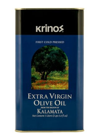 Picture of KRINOS Extra Virgin Olive Oil 3L tin