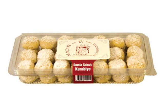 ALACATI MUSTIC COOKIES (DAMLA SAKIZLI)   8.8oz resmi